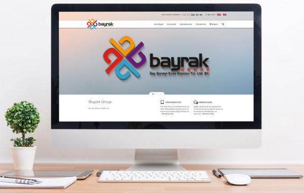 bayrak 600x382 - Bayrak Grup Web Tasarım Çalışması