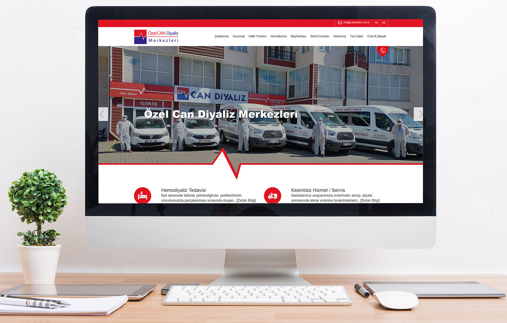 can - Can Diyaliz Web Tasarım Çalışması