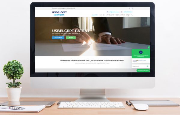 usbelcert 1 600x382 - Usbelcert Patent Web Tasarım Çalışması